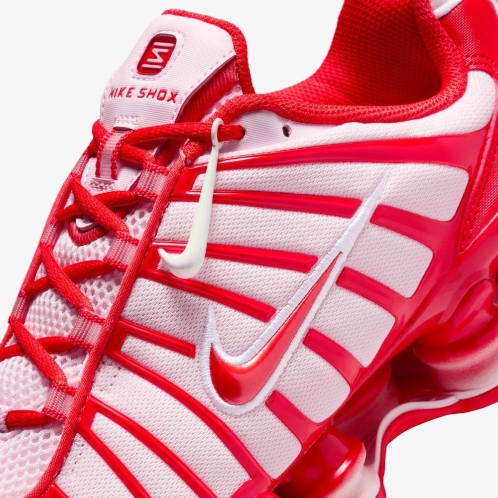 Nike Shox TL GS Youth 6.5/Women's 8 Pink Foam/Habanero Red/White-New - Picture 2 of 12